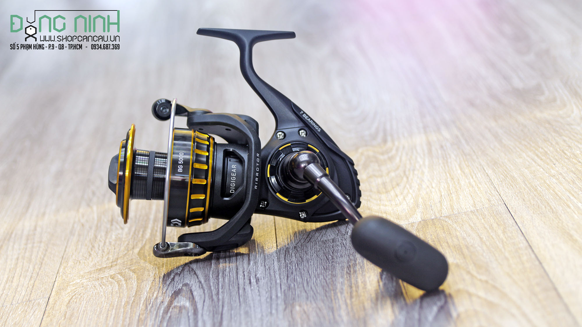 Máy câu Daiwa BG - 4000/4500/5000/6500 - Siêu bạo lực
